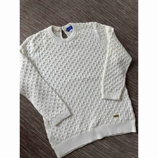 ブルーレーベルクレストブリッジ(BLUE LABEL CRESTBRIDGE)の値下げ！美品　バーバリー  クレストブリッジ  ニット　38(ニット/セーター)