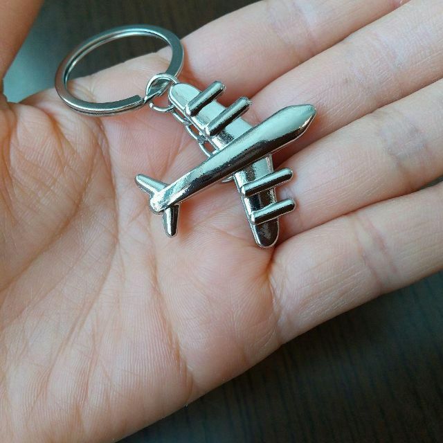 PILOT tag & ミニ飛行機キーホルダーのセット メンズのファッション小物(キーホルダー)の商品写真