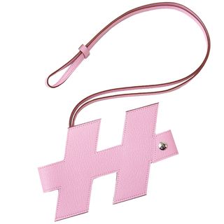 エルメス(Hermes)のエルメス Hタグ モバイル スマホケース 携帯ホルダー 携帯ケース シェーブルミゾール レザー Mauve sylvestre (モーヴシルベストル) U刻印 箱付 HERMES（新品・未使用品）(その他)