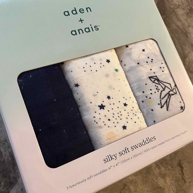 aden+anais(エイデンアンドアネイ)のおくるみ ガーゼ ベビー aden + anais キッズ/ベビー/マタニティのこども用ファッション小物(おくるみ/ブランケット)の商品写真