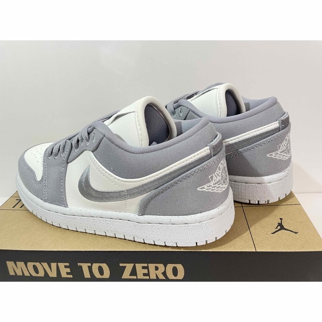 【新品】23.5cm NIKE WMNS エアジョーダン1 ライトスチールグレー 3