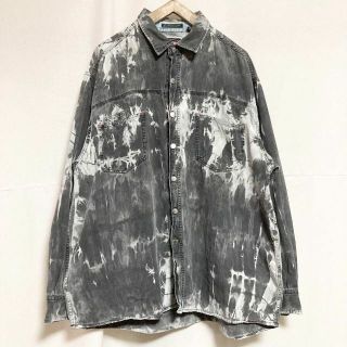 XLサイズ！Wrangler HERO タイダイデニムウエスタンシャツ(シャツ)