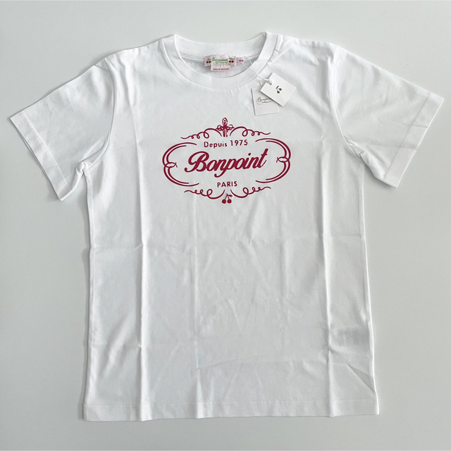 新品 タグ付き Bonpoint ボンポワン ロゴ Tシャツ 10A