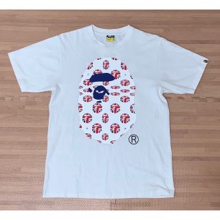 アベイシングエイプ(A BATHING APE)の★希少★ APE 前後 大猿 Tシャツ L シャーク kaws(Tシャツ/カットソー(半袖/袖なし))