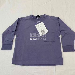 ベベ(BeBe)のBeBeべべ長袖シャツ90センチ(Tシャツ/カットソー)