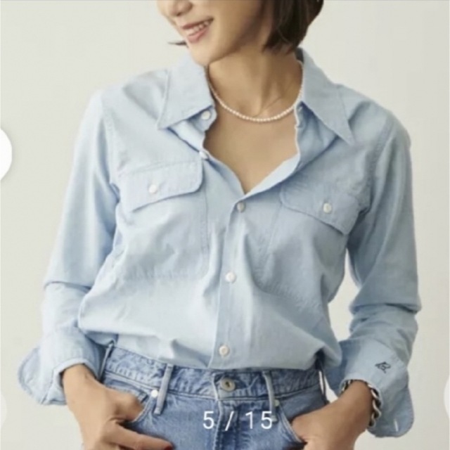 マディソンブルー♡MADISONBLUE CHAMBRAY シャツ