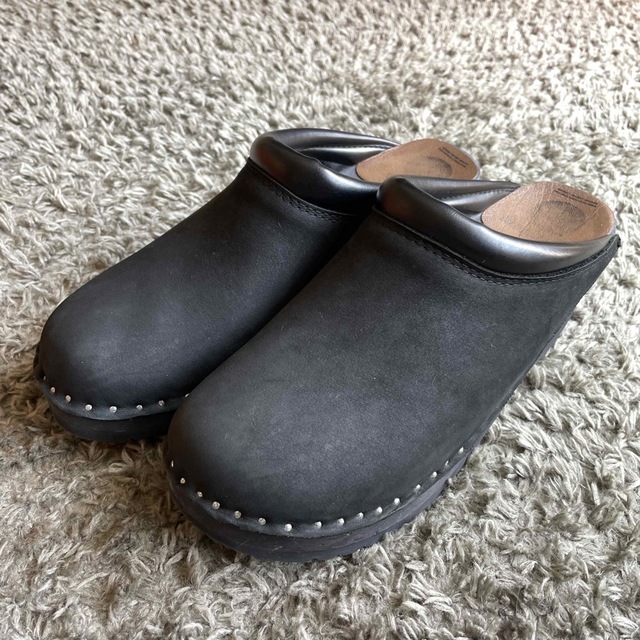 美品 サイズ40 トロエントープ ヌバック サボサンダル クロッグ 黒 9480円 メンズ 靴/シューズ サンダル CHOICEBUSINESSSOLUTIONSNET 美品 サボサンダル Lサイズ ブラック