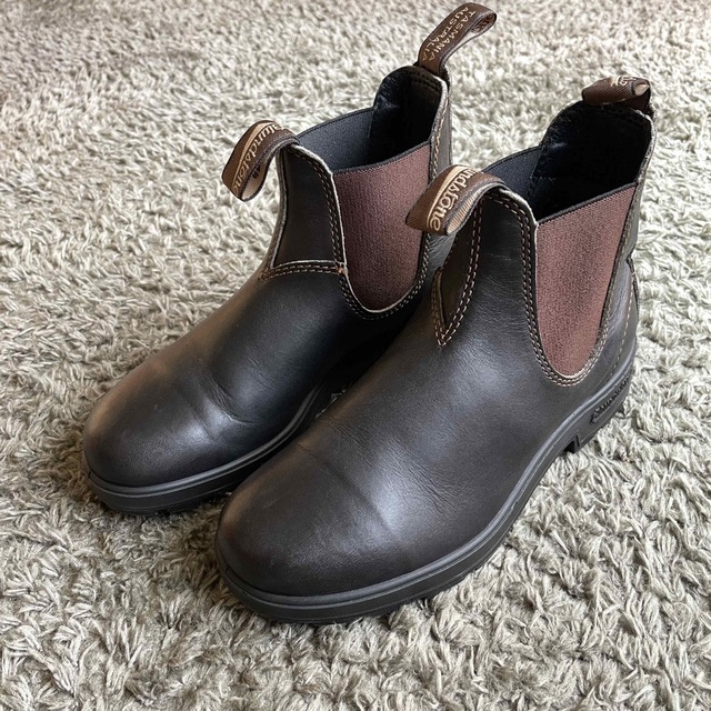 Blundstone 美品 UK3 約22.5cm ブランドストーン #500 サイドゴアブーツ 黒の通販 by にすた｜ブランドストーンならラクマ