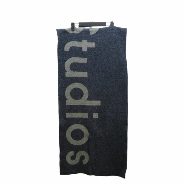 Acne Studios(アクネストゥディオズ)のACNE STUDIOS WOOL LOGO STOLE メンズのファッション小物(ストール)の商品写真