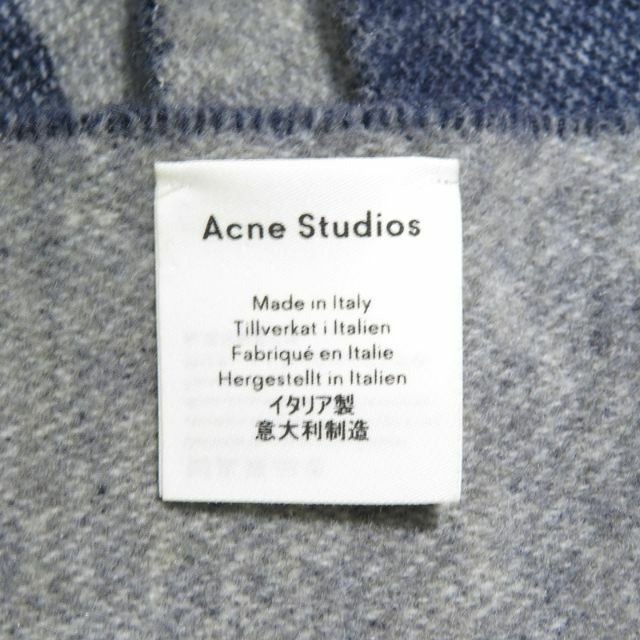 Acne Studios(アクネストゥディオズ)のACNE STUDIOS WOOL LOGO STOLE メンズのファッション小物(ストール)の商品写真