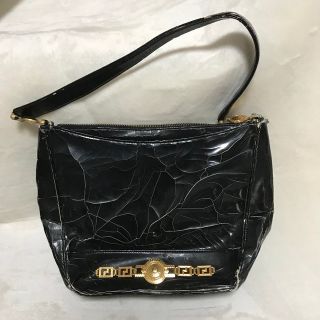 ヴェルサーチ(VERSACE)のジャンク品 versace  ベルサーチ ヴェルサーチ バック ゴールド金具(ハンドバッグ)