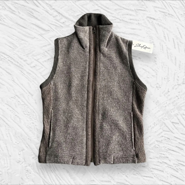 00s archive share spirit knit-best - ベスト