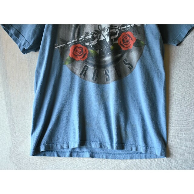 ART VINTAGE(アートヴィンテージ)の古着★Guns N' Roses くすみカラー ロゴ USロック バンドTシャツ メンズのトップス(Tシャツ/カットソー(半袖/袖なし))の商品写真