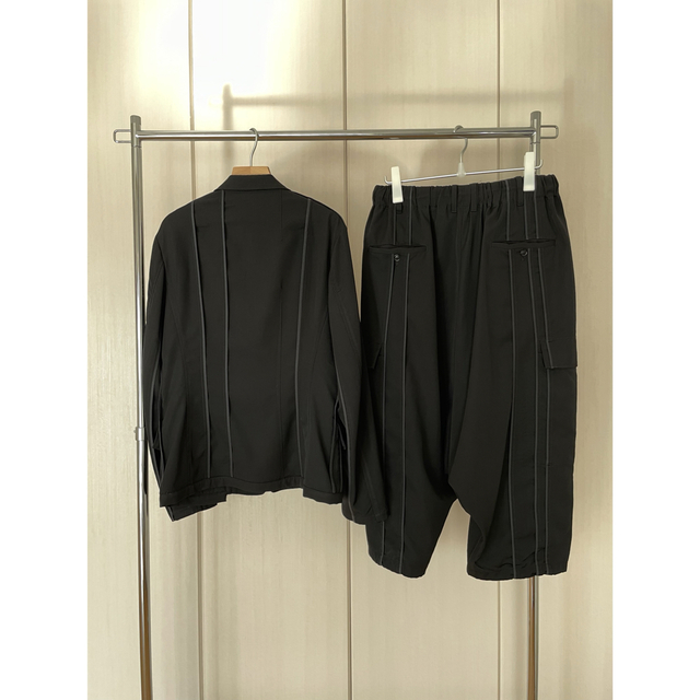 yohji yamamoto 16ss 赤ライン セットアップ　ヨウジヤマモト