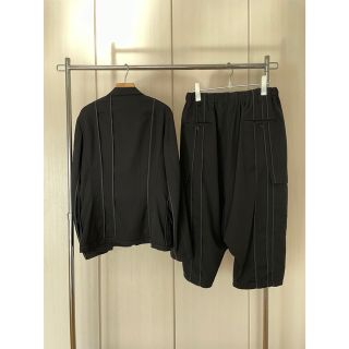 16SS Yohji Yamamoto Pour Hommeシワ加工セットアップ