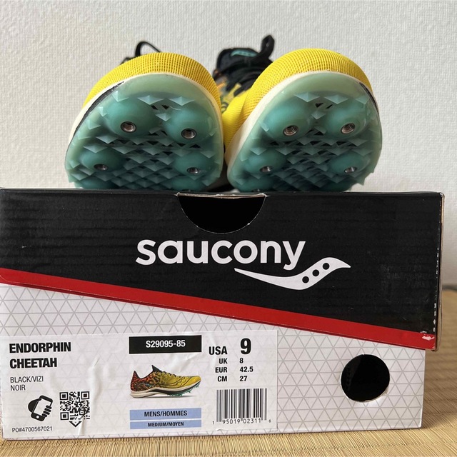 SAUCONY(サッカニー)の日本未発売 Saucony Endorphin Cheetah 27.0cm スポーツ/アウトドアのスポーツ/アウトドア その他(陸上競技)の商品写真