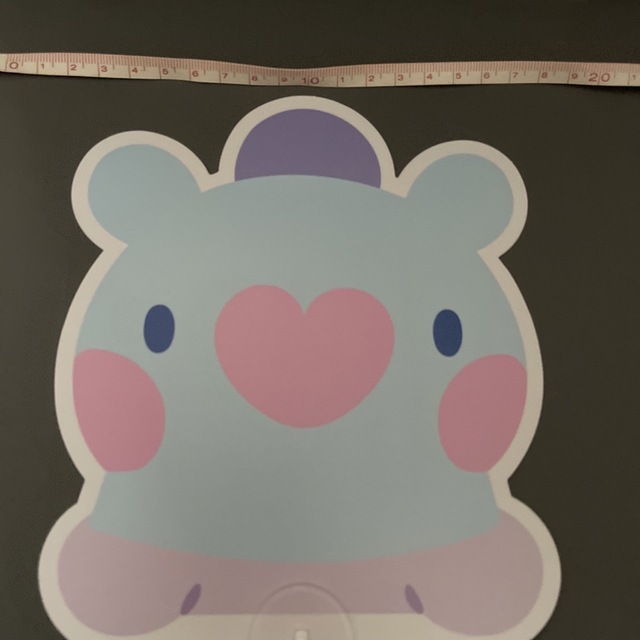 bt21 うちわ　MANG エンタメ/ホビーのおもちゃ/ぬいぐるみ(キャラクターグッズ)の商品写真