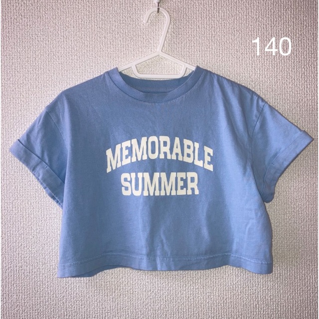 GU(ジーユー)のＧU gu 半袖　Tシャツ　女の子　140 キッズ/ベビー/マタニティのキッズ服女の子用(90cm~)(Tシャツ/カットソー)の商品写真