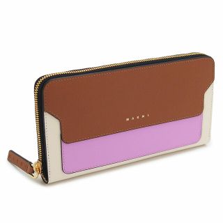 新品マルニ　MARNI ミニ財布　Z565N(ピンク+ブラウン)