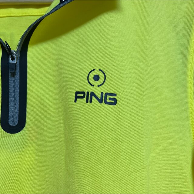 ping ピン　ゴルフウェア　ハーフジップ　モックネックシャツ　men's LL