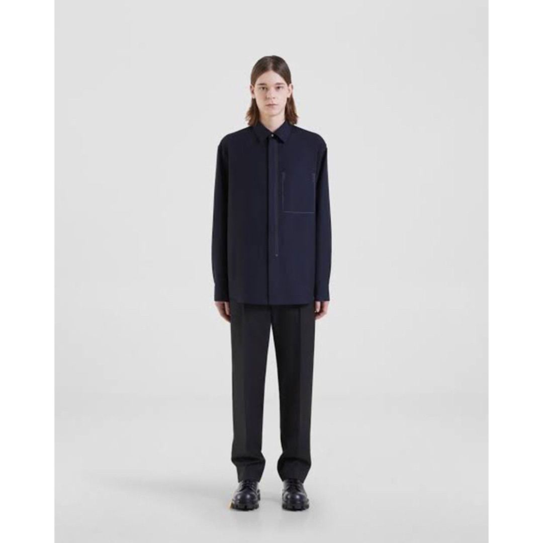 OAMC - 【激レア廃盤色・極美品】OAMC IAN SHIRT NAVY (M)の通販 by