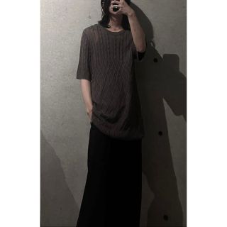 00s takeo kikuchi mesh-knit