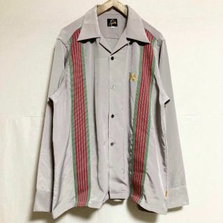 【元値¥32000】Needles ロングスリーブシャツ　アーガイル　Lサイズ