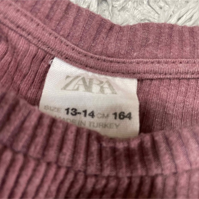 ZARA KIDS(ザラキッズ)のZARA kids 164 スモーキーピンク レディースのトップス(カットソー(長袖/七分))の商品写真