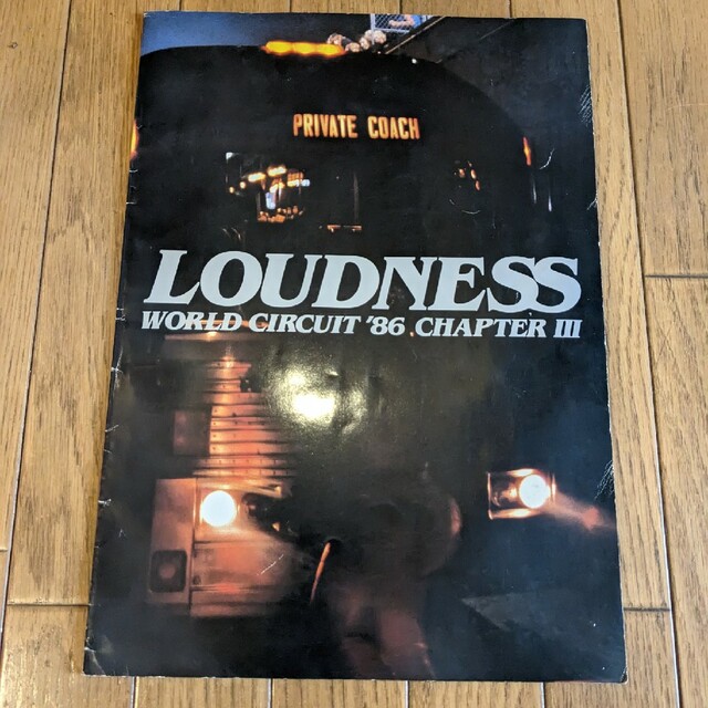 LOUDNESS ツアーパンフレット1986 | capacitasalud.com