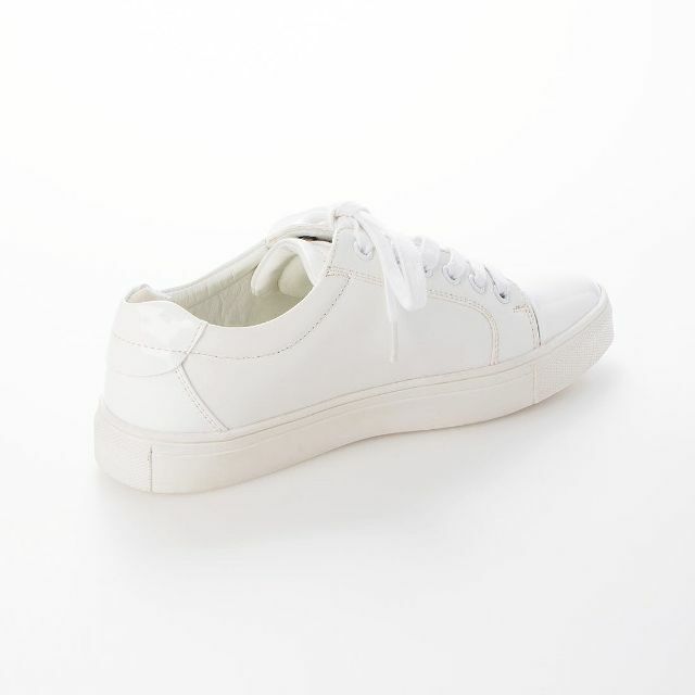 【アウトレット】ホワイトスニーカー 26.5cm 白 21108 メンズの靴/シューズ(スニーカー)の商品写真
