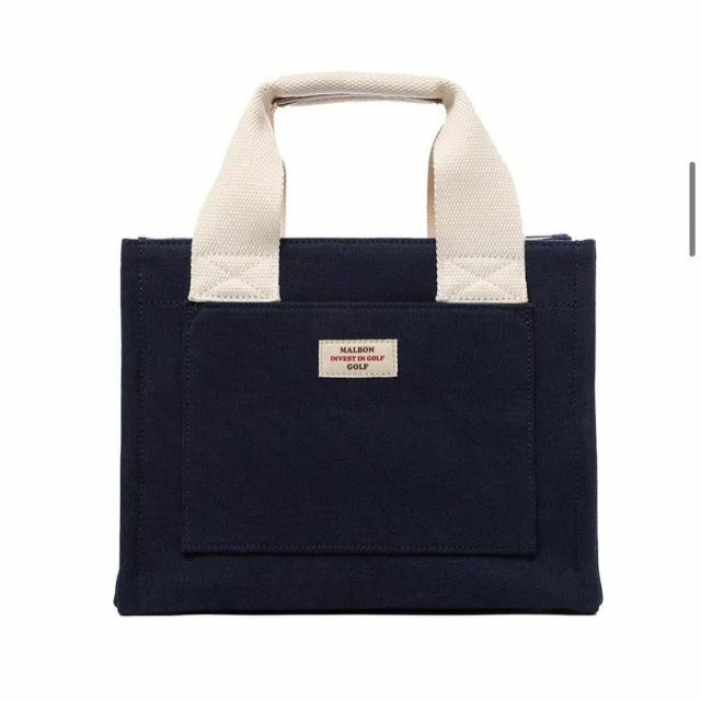 新品】マルボンゴルフ malbon カートバッグ☆ トートバッグ ☆ブラック