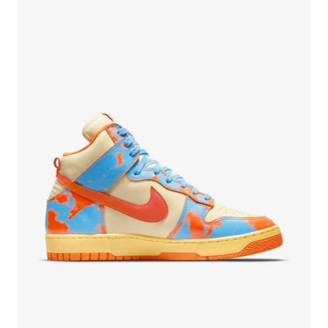 レディースNIKE HIGH orange acid wash