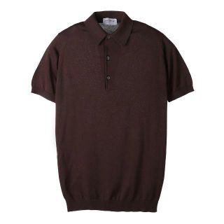 ジョンスメドレー(JOHN SMEDLEY)のJOHN SMEDLEY ジョンスメドレー ニットポロシャツ/ADRIAN シーアイランドコットン 30ゲージ STANDARD FIT メンズ COFFEEBEAN(ポロシャツ)