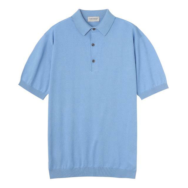 JOHN SMEDLEY ジョンスメドレー ニットポロシャツ/ADRIAN シー