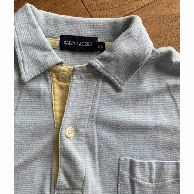 Ralph Lauren(ラルフローレン)のラルフローレン　襟付きTシャツ　120cm 男の子 キッズ/ベビー/マタニティのキッズ服男の子用(90cm~)(Tシャツ/カットソー)の商品写真