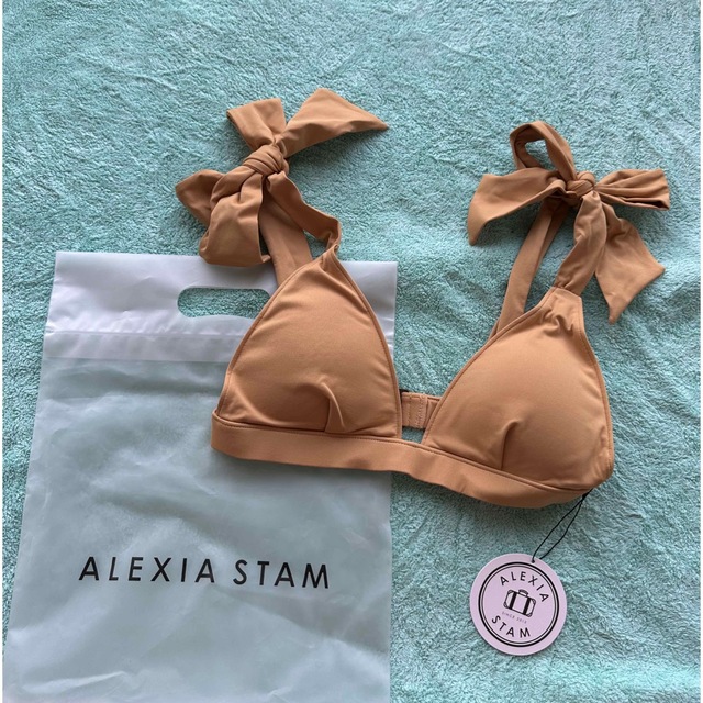 新品】アリシアスタン ALEXIA STAM リボン 水着 ビキニ - 水着