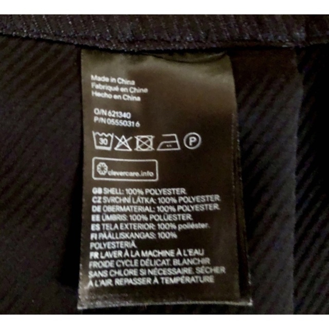 H&M(エイチアンドエム)のH&M  プリーツスカート　ブラック レディースのスカート(ミニスカート)の商品写真
