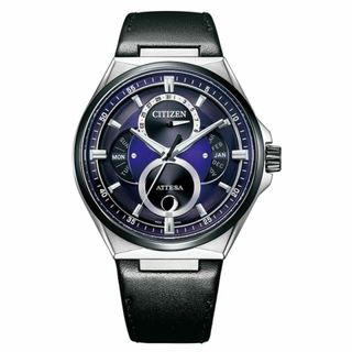 シチズン(CITIZEN)のシチズン CITIZEN 腕時計 メンズ アテッサ ATTESA BU0066-11W エコドライブ Eco-Drive カーフ スーパーチタニウム 世界限定1,300本 パープル(腕時計(アナログ))