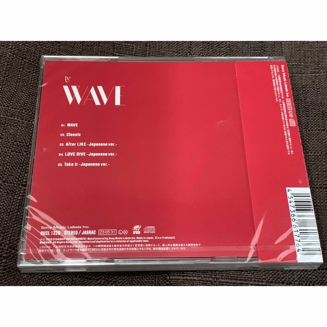 IVE - IVE WAVE アルバム 初回通常盤 新品未開封 シリアルの通販 by