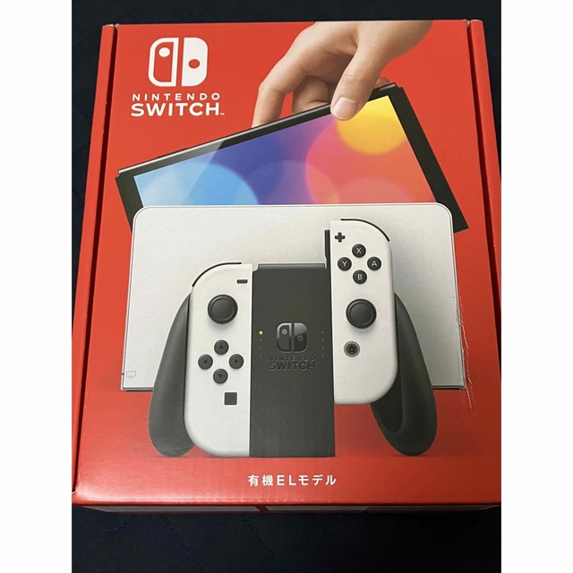 【新品未開封】Nintendo Switch(有機ELモデル)本体 ホワイト