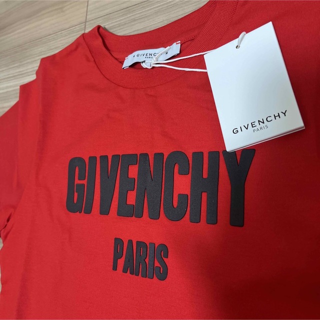 GIVENCHY - GIVENCHY キッズTシャツ レッド 半袖 140の通販 by