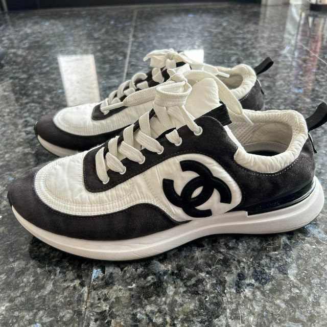国産】【国産】CHANEL シャネル スニーカー 41 スニーカー
