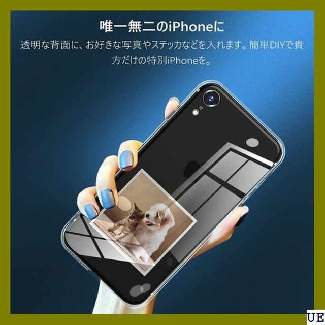 III ストラップ 付き iPhoneXR ケース 透明 チ/シンプル 134 スマホ/家電/カメラのスマホアクセサリー(モバイルケース/カバー)の商品写真