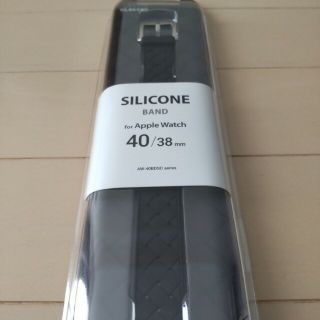 エレコム(ELECOM)のエレコム Apple Watch シリコンバンド 40/38mm(ラバーベルト)