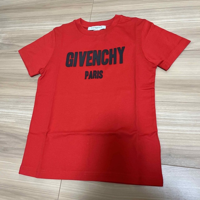 GIVENCHY キッズTシャツ レッド 半袖 130