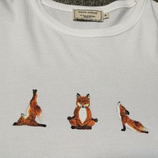 メゾンキツネ(MAISON KITSUNE')のmaisonkitsune Ｔシャツ(Tシャツ(半袖/袖なし))