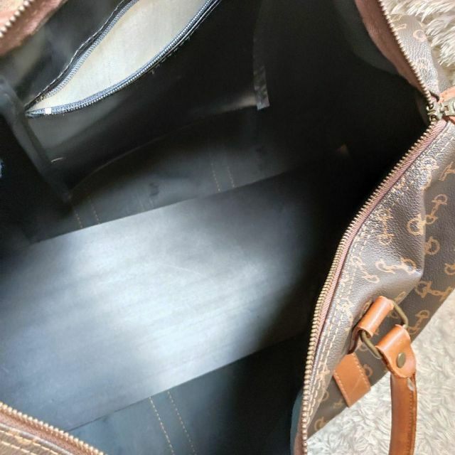 USUI　ボストンバッグ　ハンドバッグ　旅行鞄　モノグラム　ブラウン　美品 レディースのバッグ(ボストンバッグ)の商品写真