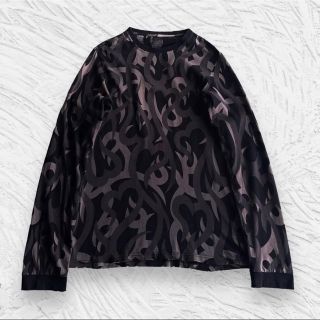 Tシャツ/カットソー(七分/長袖)Number Nine 2004AW tribal camo L/S