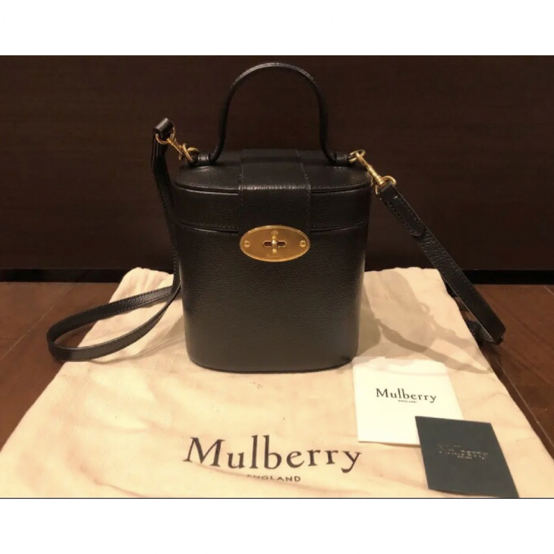 Mulberry - 新品 マルベリー ヴァニティバッグ ショルダーバッグ 黒の+