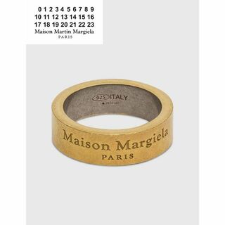 マルタンマルジェラ(Maison Martin Margiela)のMAISON MARGIELA ロゴリング(リング(指輪))